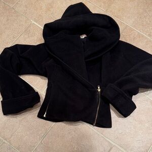 Mara Hoffman Black Hooded Jacket